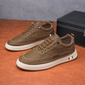 Men's Casual Shoes, Low-Top Lace-Up Sneakers, Trendy and Fashionable Versatile Sneakers