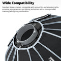 AMBITFUL Q9 Series 60/90/120cm Quick-Release Parabolic Softbox Deep Mouth Octagonal Softbox Standard Bowens Mount