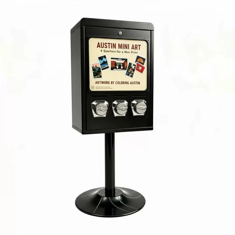 The Tattoo Vending Machine sticker vending machine business