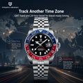 2026 New PAGANI DESIGN Luxury Men Mechanical Watches Stainless Steel GMT Watch Top Brand Sapphire Glass Men Watch reloj hombre