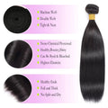 Straight Bundles Human Hair 12A Human Hair 3 Bundles Straight Hair Brazilian Hair Human Hair Bundles Virgin Human Hair Bundles Remy Human Hair Bundles 20 22 24 Inch Human Hair Extensions