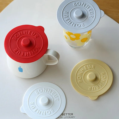 Silicone Mug Glass Cup Cover Sealing Protective Lid Heat | SAMAG