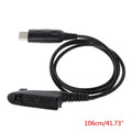 USB Programming Cable For Motorola Walkie Talkie Radio GP340 GP380 GP328 HT1250 Drop Shipping