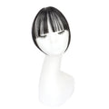 Synthetic Fake Invisible Air Bangs Hair Extension Front Fringes Hairpiece Black Brown Hair Accessories for Women