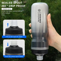 RIDERACE Bicycle Water Bottle Insulated Thermal 610ml Outdoor Sport Cycling Dual Layer Portable MTB Road Bike Cold Water Kettle