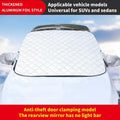 Sunshade Cover Car Windshield Snow Sun Shade Waterproof Protector Cover Car Front Windscreen Cover