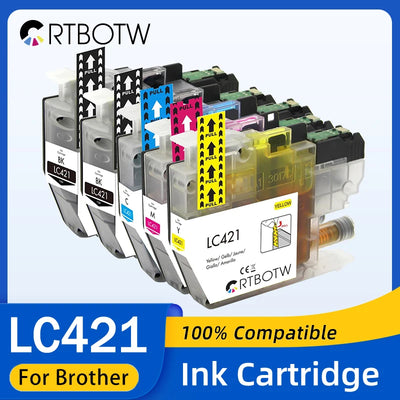 LC421XL LC421 421XL Compatible Ink Cartridge For Brother | SAMAG