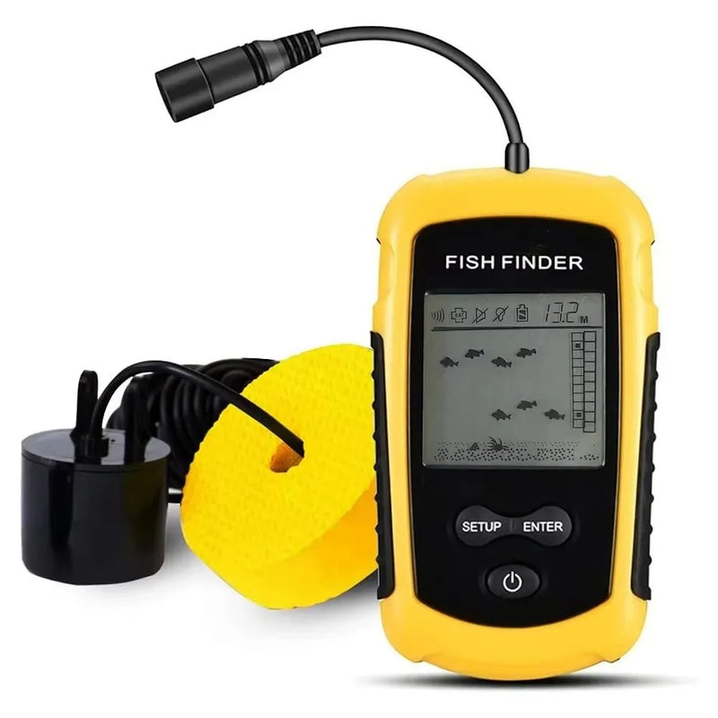 Handheld Portable Fish Finder LCD Screen Castable | SAMAG
