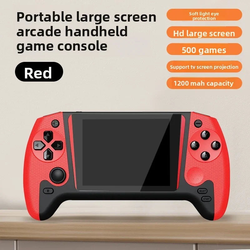 New 3000 Games X9 Handheld Video Game Console 5.5inch Screen Retro Video Game Player Built in 10 Emulators Support NES GBA GBC