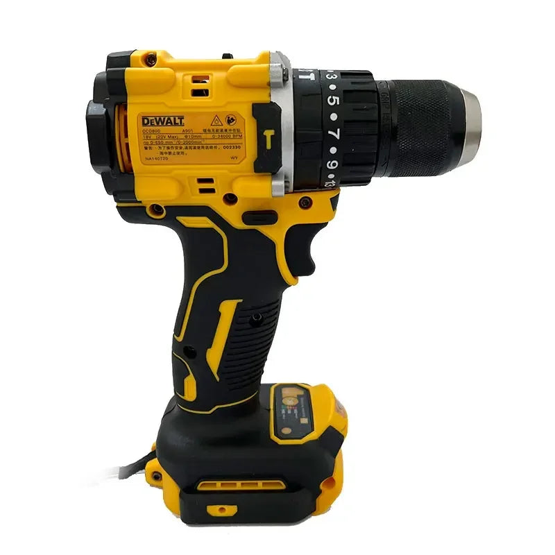 Dewalt DCD800 2000RPM Cordless Impact Drill 1/2 Inch Brushless Electric Screwdriver Lithium Tool For 20V - View 5 | SAMAG