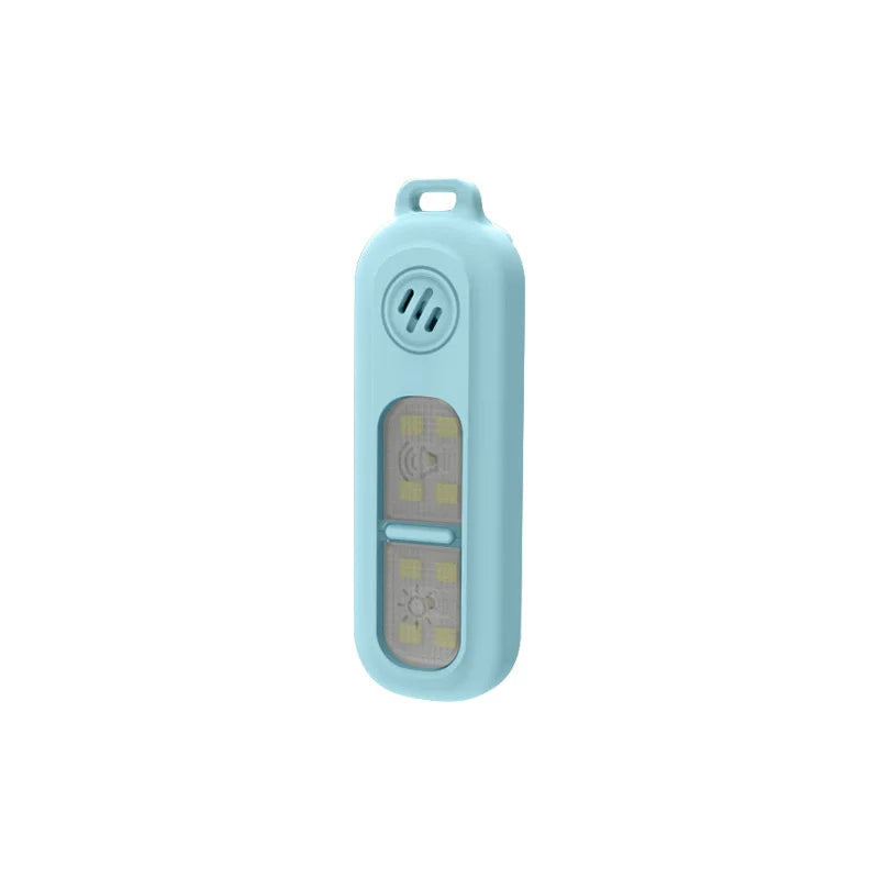 Four-Color Flashing Light Personal Alarm Rechargeable 130DB Loud Siren Self Defense Glowing Lamp Waterproof Strobe Light