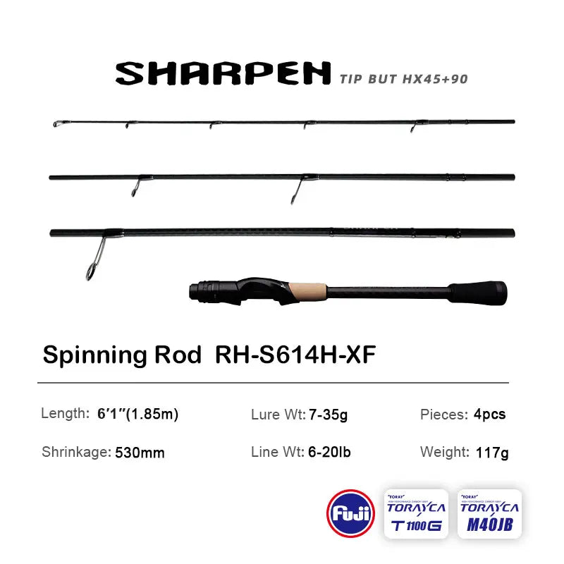 PURELURE SHARPEN Travel Soft Lure Long Spinning | SAMAG