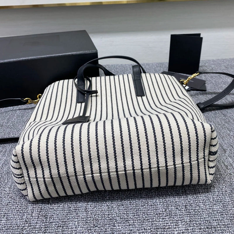 Handbag Texture Luxury Soft Leather Designer Large Capacity Tote Women Bag With Hanging Accessories Shoulder Bag