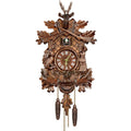 Cuckoo Cooing Wall Clock Wood Pendulum Swinging Bird Decorative Hanging Handcraft Creative Retro Cuckoo Time Alarm Clock