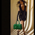 2025 New Crocodile Pattern Leather Women Handbags Boston Genuine Leather Cross-Body Bag Shoulder Messenger Bags