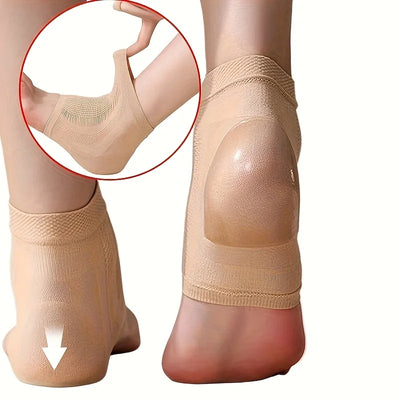 1pair upgraded high elasticity Silicone socks，Ankle | SAMAG