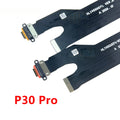 USB Charging Dock Flat Cable For Huawei P30 Pro Tail Plug Small Board Charg Connector Flexible Ribbon