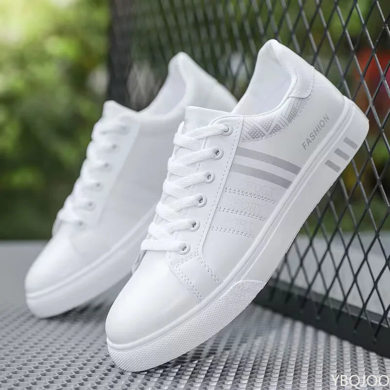 Large Size Spring and Autumn New Sports Walking Casual Men's Shoes Niche Trend Versatile Flat Bottomed Men's Board Shoes 2025