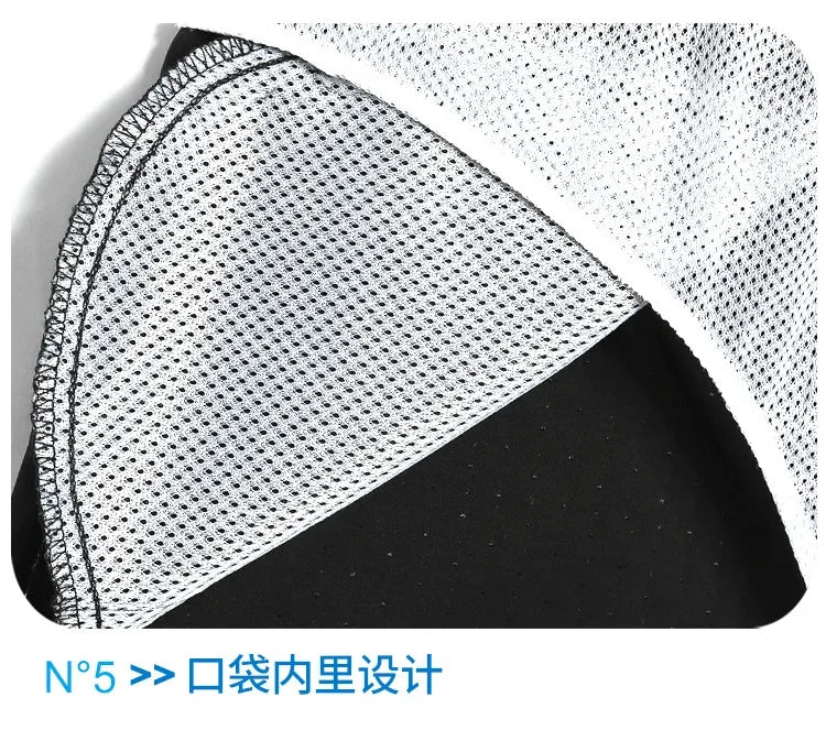 Striped Men Casual Shorts Beach Pants Board Short Quick Dry Sports Trunk Summer Seaside Beachwear Loose Homewear Sleeping Pajama