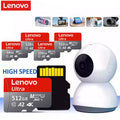 Lenovo SD Card 128GB TF Flash Card V30 U3 Mini SD/TF Card 512GB 256GB High Speed Memory Card For Computer DJI Drone Camera