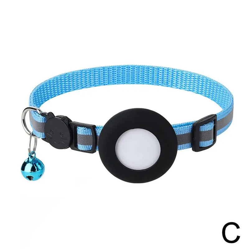 Reflective Adjustable Cats and Small Dogs Collars with Bells Pet Supplies Anti-strangling Cats Necklace Breakaway Cat Collar