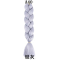 100g 24inch Jumbo Braiding Hair Synthetic Braiding Hair Braid in Hair Extensions Braids Hair for Twist for Daily Cosplay