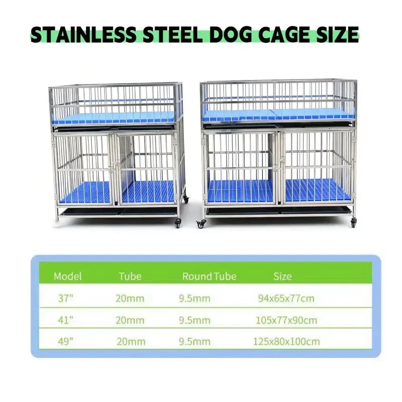 for Luxury Black Tall Dog Playpen Crate Fence Pet Kennel Play Pen Exercise Cage with Plastic Tray Box Packing