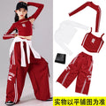 Girls K - pop Crop Top Joggers Cargo Pants Children Hip Hop - View 14 | SAMAG