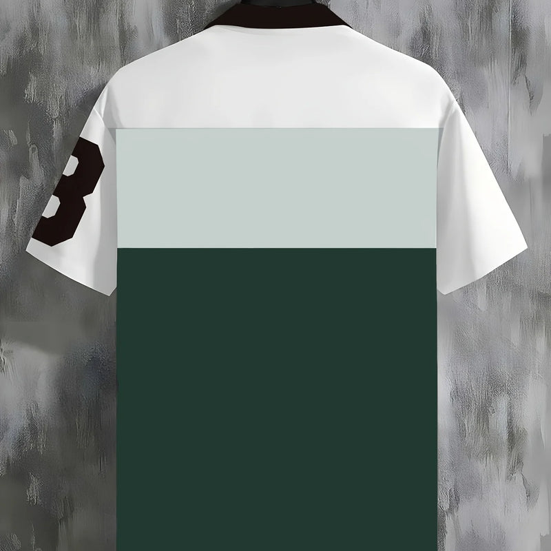 Summer Men's Shirt - 3D Printed Design Breathable | SAMAG