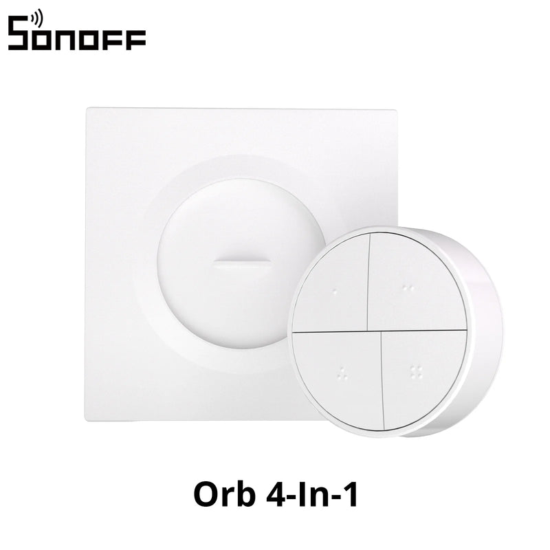 SONOFF Orb 4-In-1 Zigbee Smart Scene Button Split Magnetic Design Zigbee & eWeLink-Remote Dual Protocol Multiple Trigger Actions