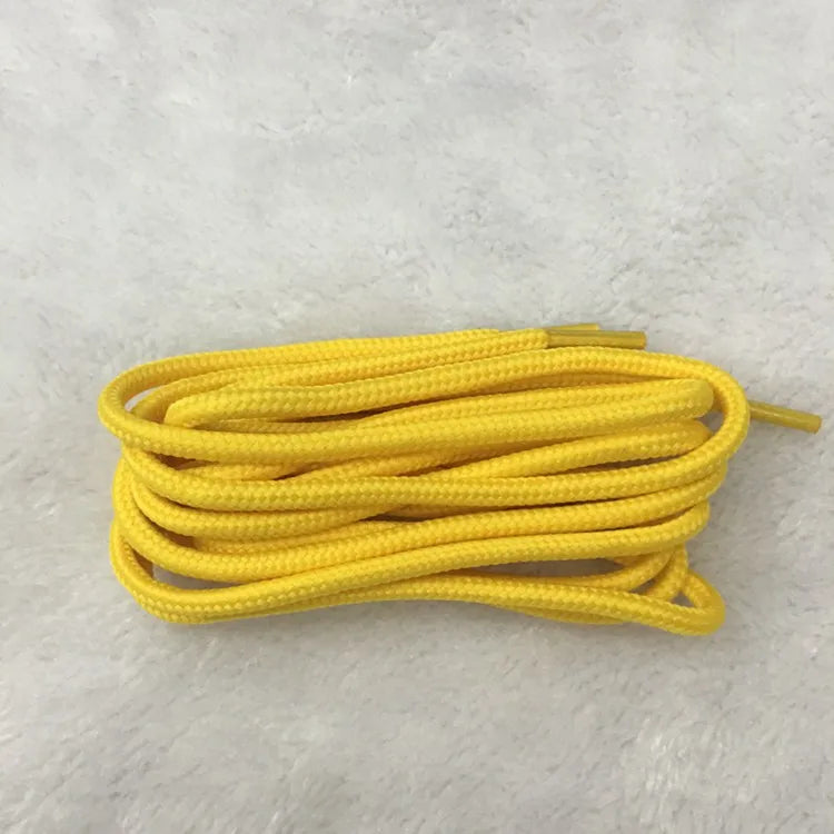 1Pair Classic Solid Round Shoelaces Durable Polyester Shoe laces Boot Laces Sneaker Shoelace 21 Colors 70cm 90cm 120cm 150cm