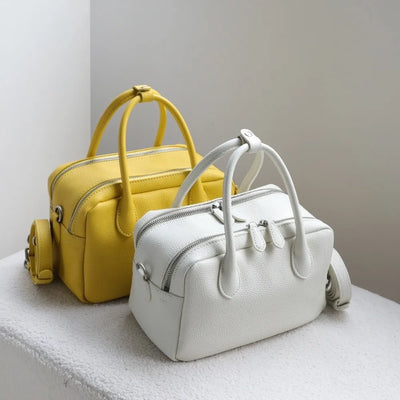 Litchi Texture Ladies Handbag Large Capacity Waterproof | SAMAG