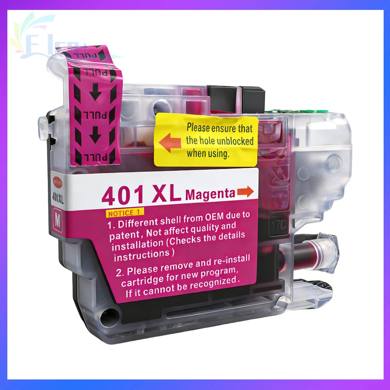 LC401 LC401XL Ink Cartridge For Brother LC 401 LC 401XL 401 Compatible For Brother MFC-J1010DW MFC-J1012DW MFC-J1170DW Printer