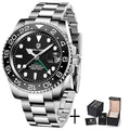 2026 New PAGANI DESIGN Luxury Men Mechanical Watches Stainless Steel GMT Watch Top Brand Sapphire Glass Men Watch reloj hombre