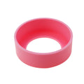 1Pc 6.5CM 28 Solid Color 13.5G Silicone Cup Bottom Cover Water Protective Support Anti Scald Round Odorless Fall Thermostability