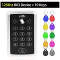 RFID Access Control System Electronic Gate Opener Home Garage Set Eletric Magnetic RFID Smart Door Lock Kit Automatic Controller