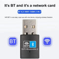 Mini 150Mbps USB WiFi Bluetooth Adapter Wireless Network Card 802.11N Antenna Signal Receiver Dongle for - Visuel 3 | SAMAG