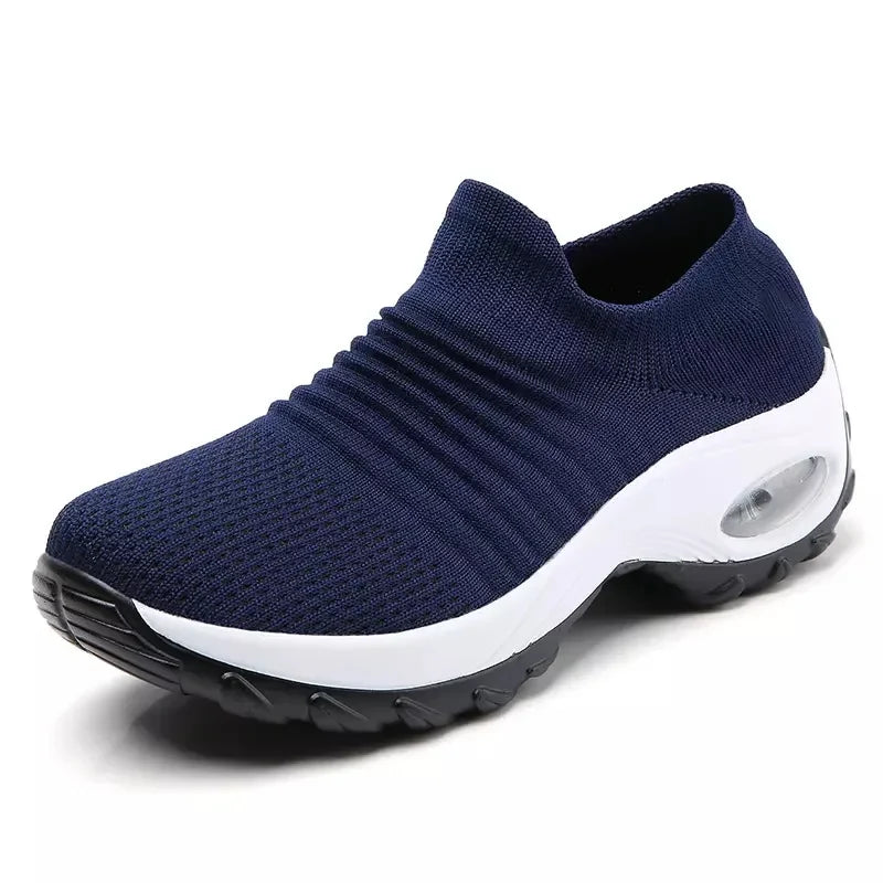 Women's Sneakers Versatile Ladies Orthopedic Sneakers Platform Shoes Women Casual Shoes Non-slip Wear-resistant Tenis De Mujer