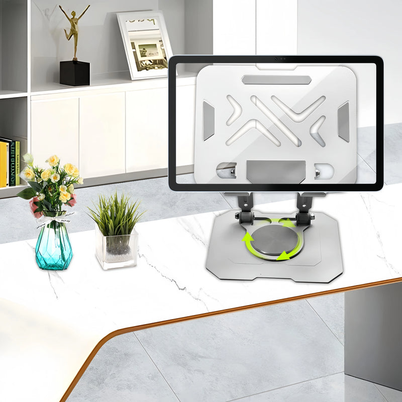 Tablet Stand, Adjustable Tablet Holder - Desktop Stand Dock Holder Compatible with 4-13" Tablets Such as iPad Pro 11, 9.7, 10.5,