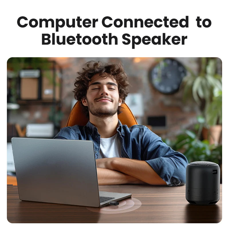 USB Bluetooth Adapter, 6.0 Dongle for PC Windows 11/10/8.1, Receiver & Transmitter for Keyboard/Mouse - Visuel 5 | SAMAG