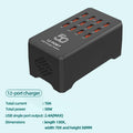 15/20/30/40Port USB Charger for iPhone iPad Samsung Xiaomi Charging Station Dock Multi USB Charger Desktop Mobile Phone Charge