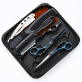 Stainless Steel Hair Scissors Set - Professional Thinning & Texturing Shears, Layered Hair Cutting Tools for Home Barber Kit