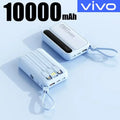 VIVO 500000mAh Power Bank 120W Super Fast Charging Powerbank 4 In1 Cables Portable Powerbank For Iphone Huawei Samsung 2026New