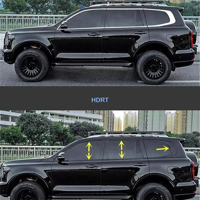 For GWM Great Wall Tank 500 + Car Style Black Window | SAMAG