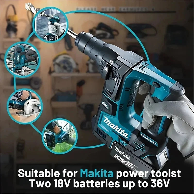 Original Makita 18V Battery 6AH Is Used for Replacing Lithium Batteries in Makita BL1840BL1830b BL1850b BL1850BL1860BL1815.