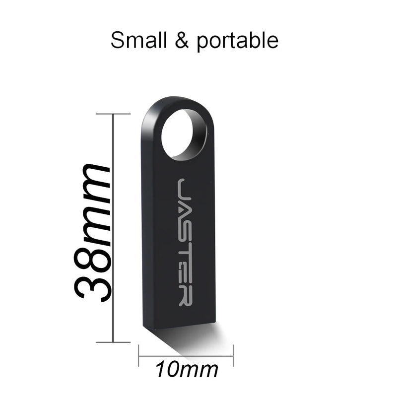 USB Flash Drive 128GB Pendrive 128GB Memory Stick 32GB 4GB Metal 64 GB Pen Drive 8GB USB Stick 16 GB Free Chain USB Flash Drives