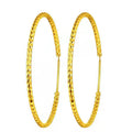 Senlissi - New Fashion 18k Gold Plated 925 Sterling Silver Women's Hoop Earrings 2.0mm Fashion Earring Rose Gold Cерьги Kольца 0