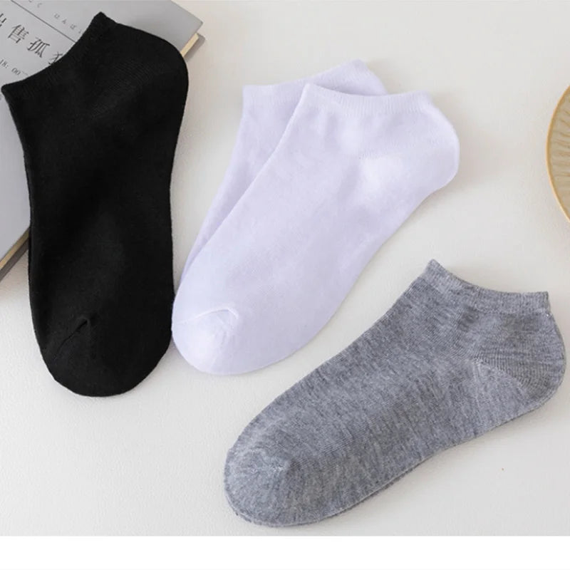 3/5/8 Pairs Women/Men Boat Socks Invisible Low Cut | SAMAG