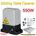 550W/370W/750W Electric Sliding Gate Opener AC Motor Gate Automatic Door Operators Heavy Duty Garage Door Opener Kit 2000KG