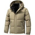 Men's Jacket Stand Collar Mens Parka Winter New Down Jacket Fleece Warm Jackets Men Business Leisure Coat Baseball Coats 8891